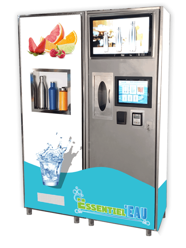 Sparkling Water Vending Machine : Carbonated Water, Soda Water.